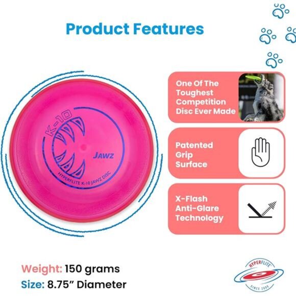 Flying Puncture-Resistant Spot Competition Dog Disc, Mango, 8.75-Inch, All Breed - Picture 2 of 7